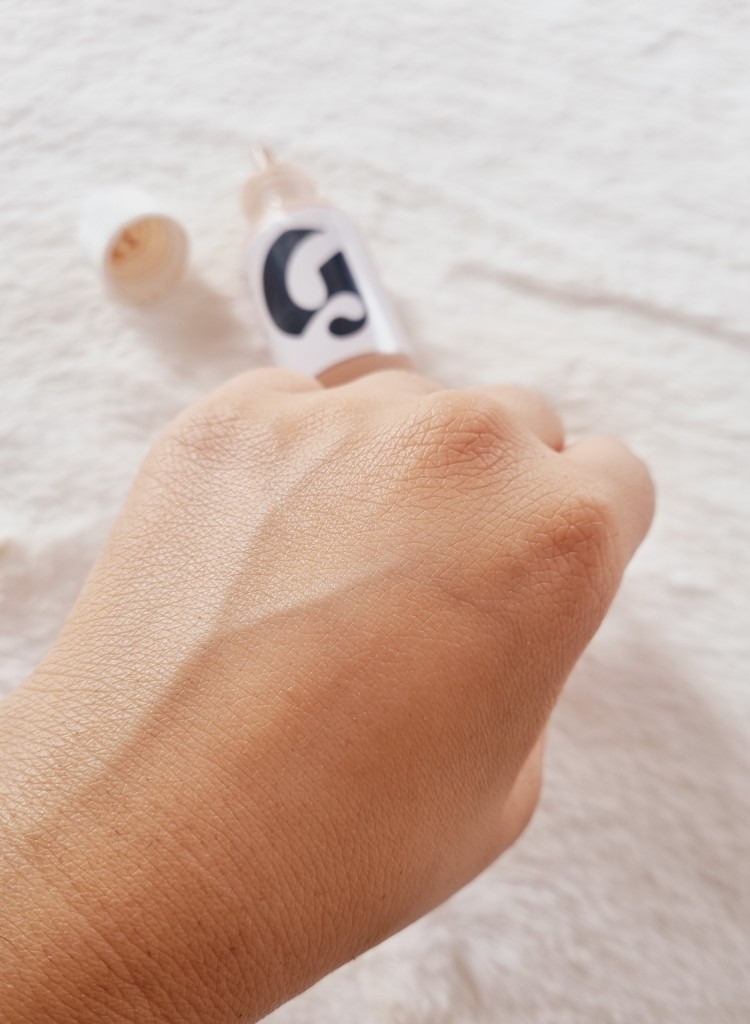 With Glossier Skin Tint G8