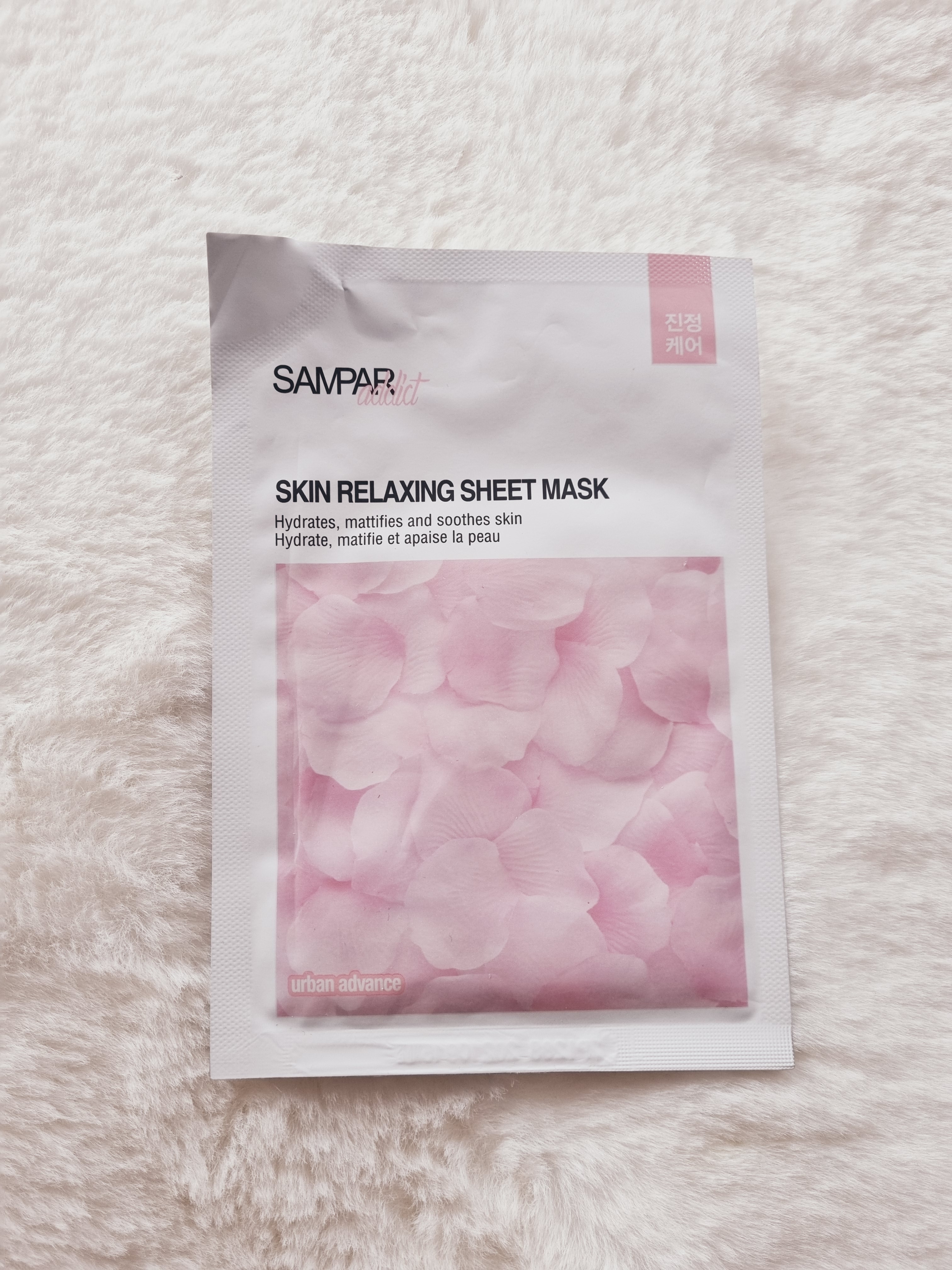 Sampar Addict Skin Relaxing Sheet Mask