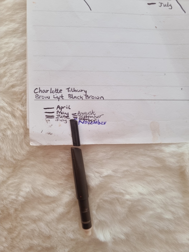 Charlotte Tilbury Brow Lift Brow Pencil Brown Black Project Pan 2023